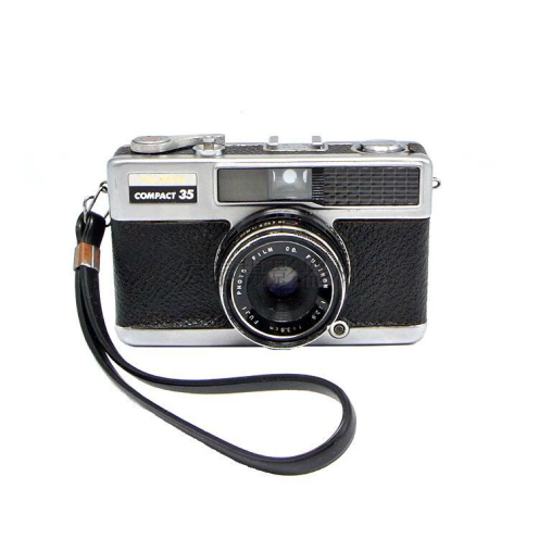 日本/富士卡/Fujica compact 35 旁轴相机 机身有特别的文字标志